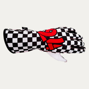 24 Racers Sim Racing Gloves - Checkered Flag