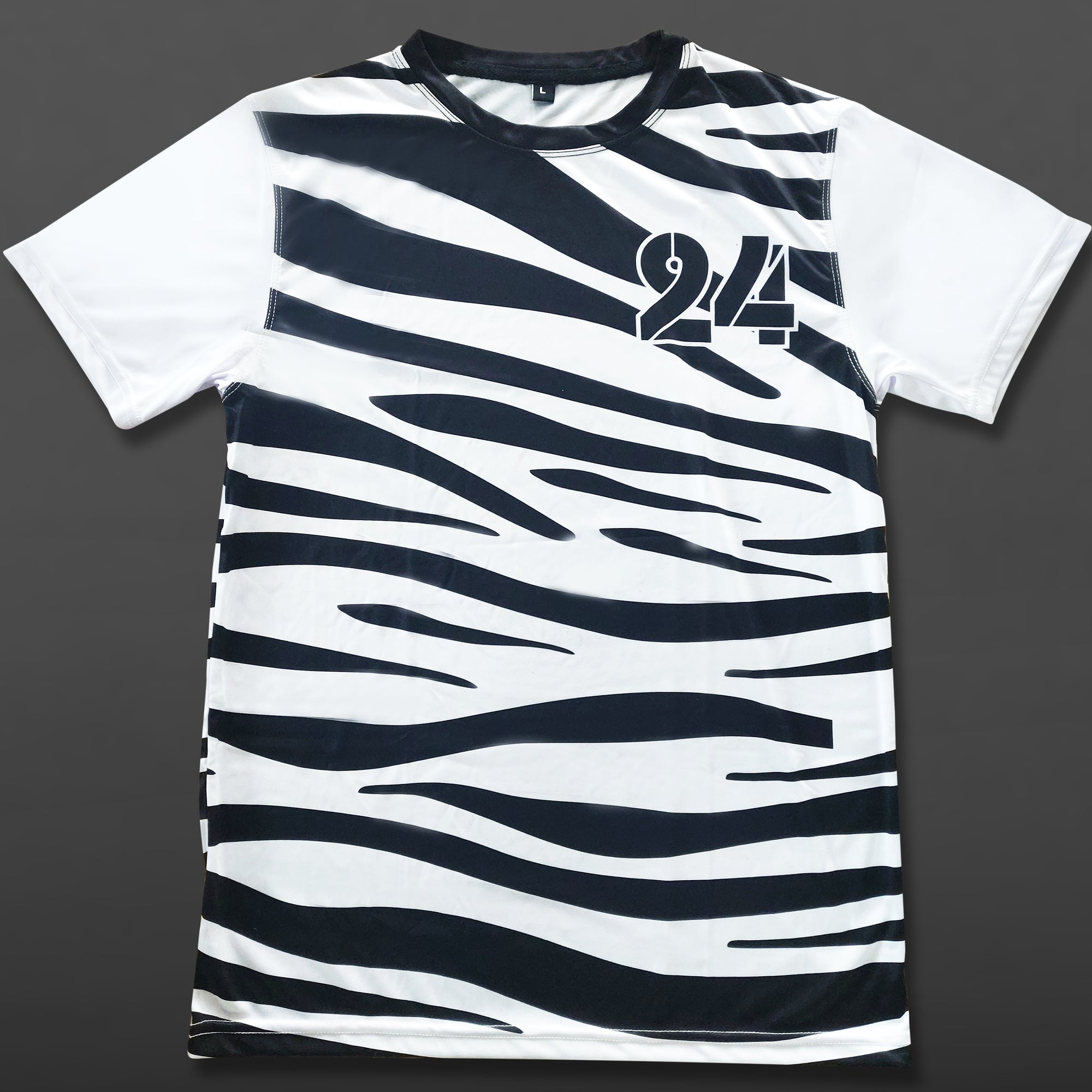 24 Racers T-Shirt - Zwart Zebra
